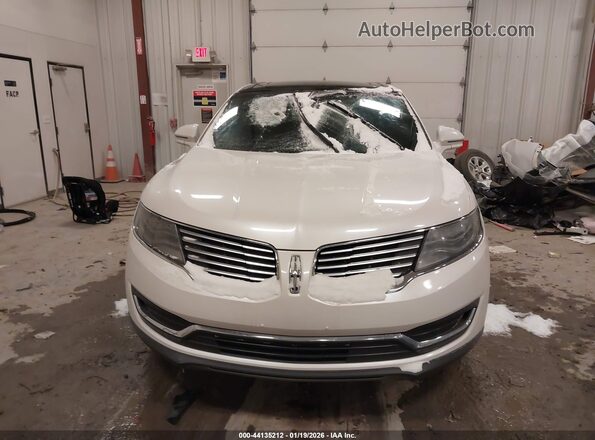 2LMPJ9JR2HBL45411 2017 LINCOLN MKX Белый Вид щитка приборов
