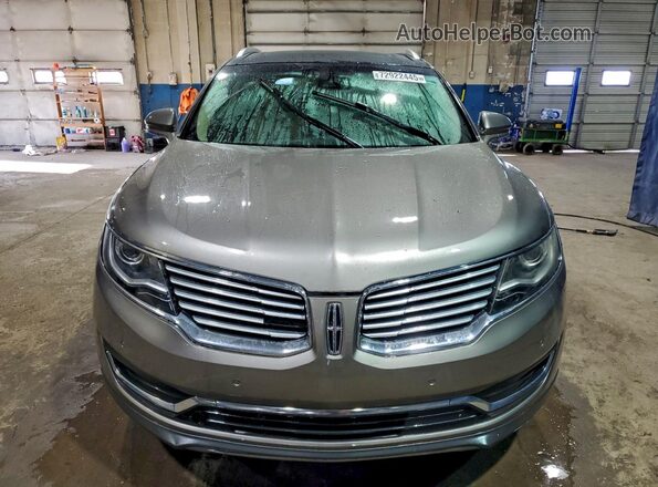 2LMTJ8LP5GBL57085 2016 LINCOLN MKX Серебряный Вид спереди