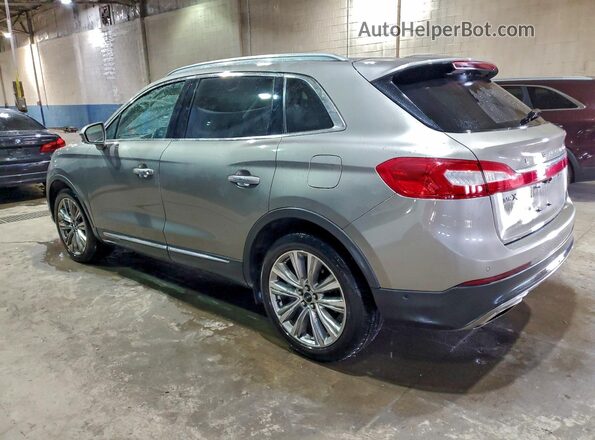 2LMTJ8LP5GBL57085 2016 LINCOLN MKX Серебряный Задняя левая четверть