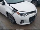 2016 Toyota Corolla S Plus White vin: 2T1BURHE3GC550004