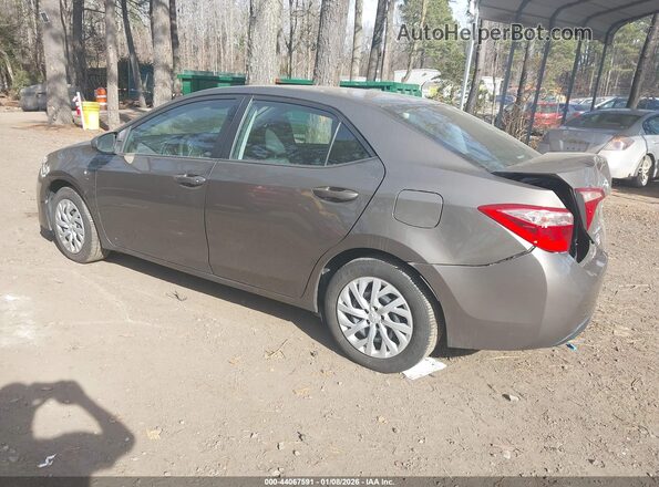 2T1BURHE3JC114051 2018 TOYOTA LL Gray Rear left