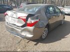 2018 Toyota Corolla Le Gray vin: 2T1BURHE3JC114051