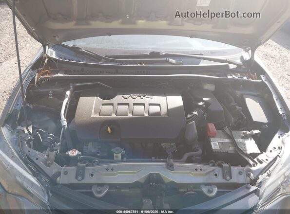 2T1BURHE3JC114051 2018 TOYOTA LL Gray Rear view