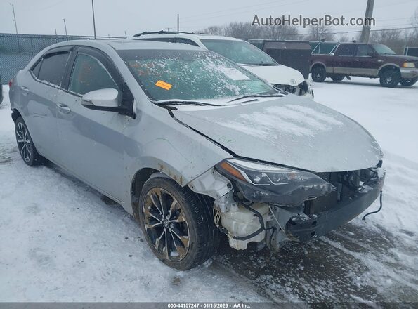 2T1BURHE3KC156723 2019 TOYOTA LL Silver Front right