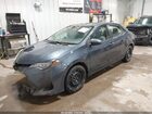 2019 Toyota Corolla Le Gray vin: 2T1BURHE4KC127411
