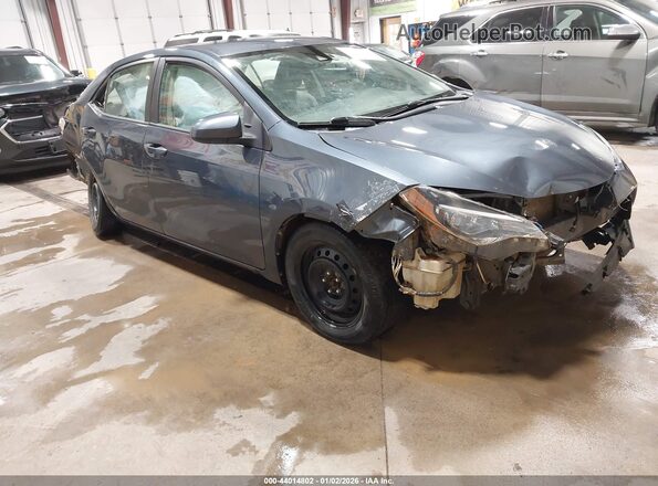 2T1BURHE4KC127411 2019 TOYOTA LL Gray Przód prawy