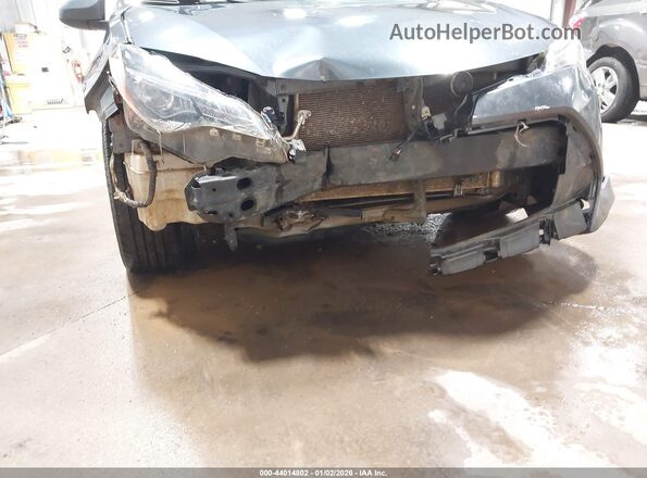 2T1BURHE4KC127411 2019 TOYOTA LL Gray Widok z przodu