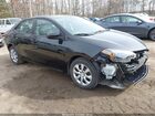2019 Toyota Corolla Le Black vin: 2T1BURHE5KC158456