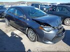 2018 Toyota Corolla Le Gray vin: 2T1BURHEXJC105069