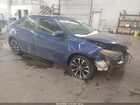 2019 Toyota Corolla Se Blue vin: 2T1BURHEXKC131074