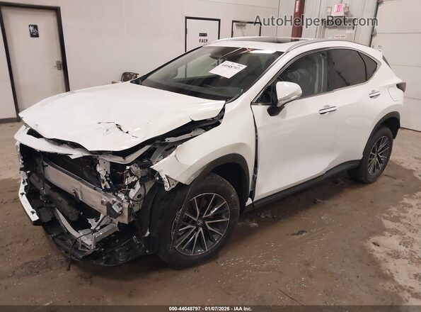 2T2ACCAZ1TC001013 2026 LEXUS NX 350H White წინა მარცხენა ხედი სამი მეოთხედიდან