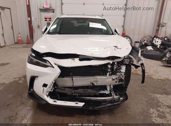 2T2ACCAZ1TC001013 2026 LEXUS NX 350H White წინა პანელის ხედი