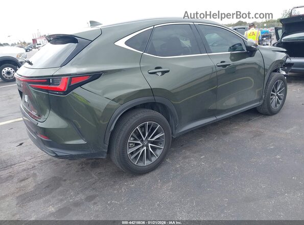 2T2ADCAZ5SC019011 2025 LEXUS NX 250 Green Задня права чверть