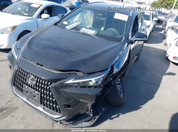 2T2AGCEZ2NC002737 2022 LEXUS NX 350 Black წინა მარცხენა ხედი სამი მეოთხედიდან
