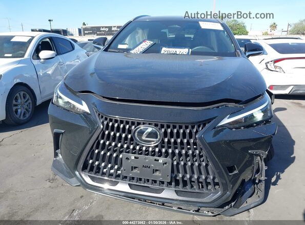 2T2AGCEZ2NC002737 2022 LEXUS NX 350 Black უკანა სალონის ხედი