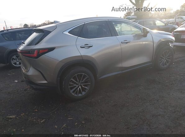 2T2AGCEZ2NC011261 2022 LEXUS NX 350 Champagne Задняя правая четверть