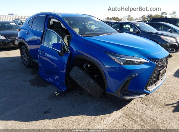 2T2AGCEZ8RC035098 2024 LEXUS NX 350 Синий Передняя правая четверть