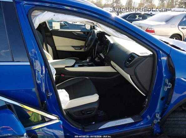 2T2AGCEZ8RC035098 2024 LEXUS NX 350 Синий Вид салона спереди