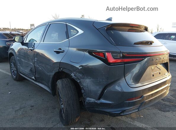 2T2AGCEZ8RC035800 2024 LEXUS NX 350 Gray Задня ліва чверть