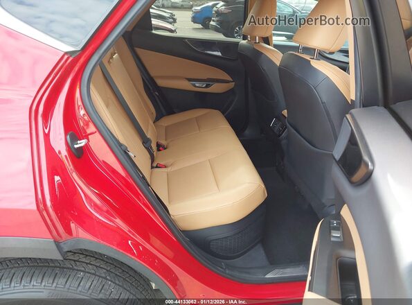 2T2AKCEZ3NC001093 2022 LEXUS NX 350H Red Vista de la etiqueta del VIN