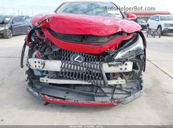 2T2AKCEZ3NC001093 2022 LEXUS NX 350H Red Vista frontal