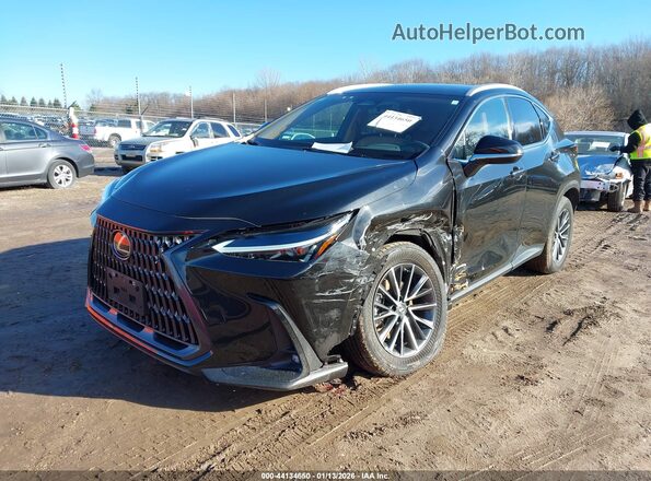 2T2AKCEZ7PC013346 2023 LEXUS NX 350H Black Vista tres cuartos delantera izquierda