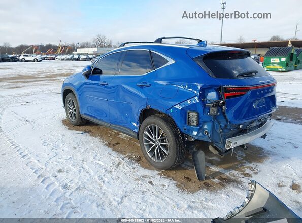 2T2AKCEZ7PC013590 2023 LEXUS NX 350H Синий Задняя левая четверть