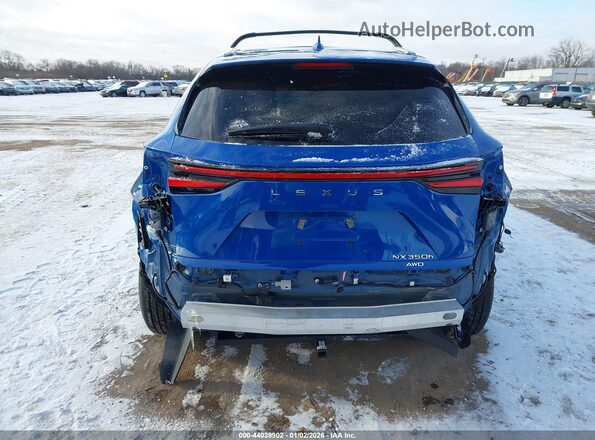 2T2AKCEZ7PC013590 2023 LEXUS NX 350H Синий Вид спереди