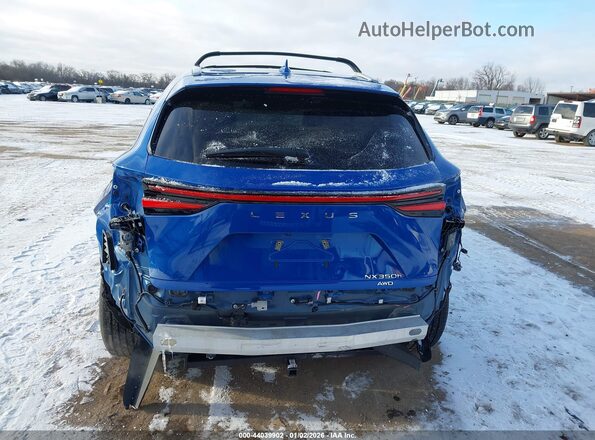 2T2AKCEZ7PC013590 2023 LEXUS NX 350H Синий 