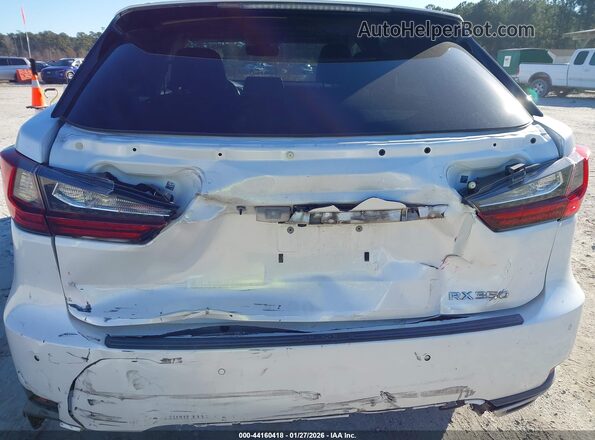 2T2AZMAA2LC159049 2020 LEXUS RX 350 White Widok z tyłu