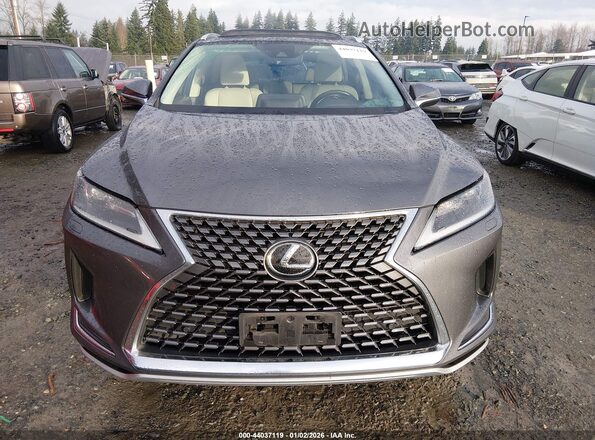 2T2AZMDA5LC249419 2020 LEXUS RX 350 Gray Instrument cluster view