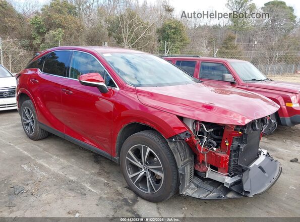 2T2BAMBA0SC055586 2025 LEXUS RX Красный Передняя правая четверть