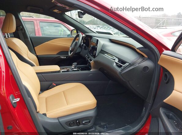 2T2BAMBA0SC055586 2025 LEXUS RX Красный Вид салона спереди