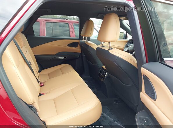 2T2BAMBA0SC055586 2025 LEXUS RX Красный Вид наклейки с VIN-кодом
