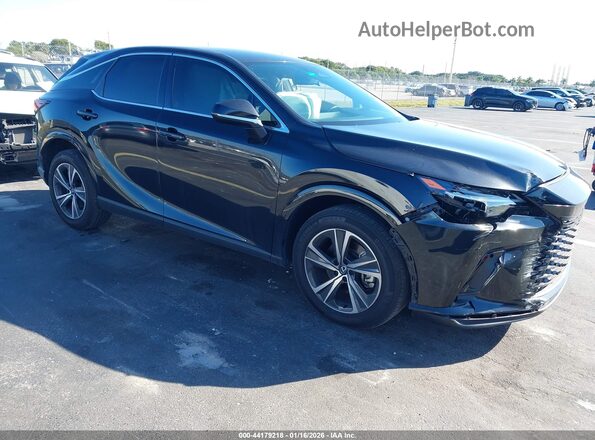 2T2BAMBA6RC030976 2024 LEXUS RX 350 Черный Передняя правая четверть