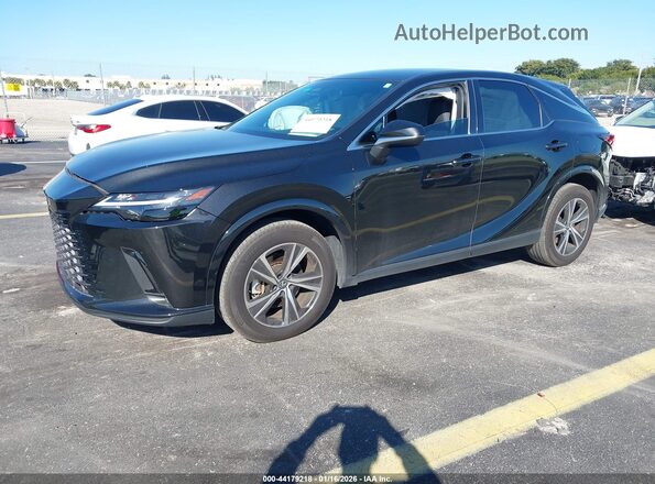 2T2BAMBA6RC030976 2024 LEXUS RX 350 Черный Передняя левая четверть