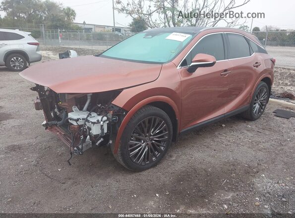 2T2BAMBA8PC021984 2023 LEXUS RX 350 Оранжевый Передняя левая четверть