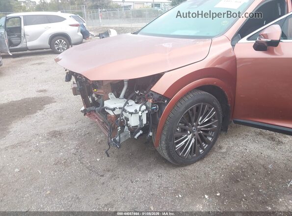 2T2BAMBA8PC021984 2023 LEXUS RX 350 Оранжевый Вид спереди