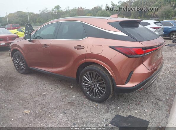 2T2BAMBA8PC021984 2023 LEXUS RX 350 Оранжевый Задняя левая четверть