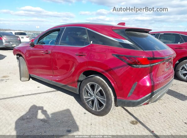 2T2BAMBA9RC038490 2024 LEXUS RX 350 Red უკანა მარცხენა