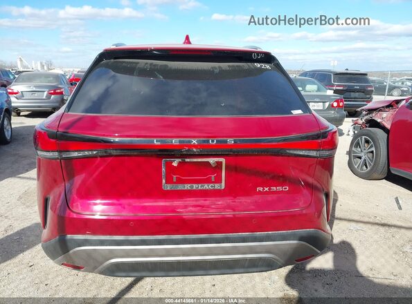 2T2BAMBA9RC038490 2024 LEXUS RX 350 Red 