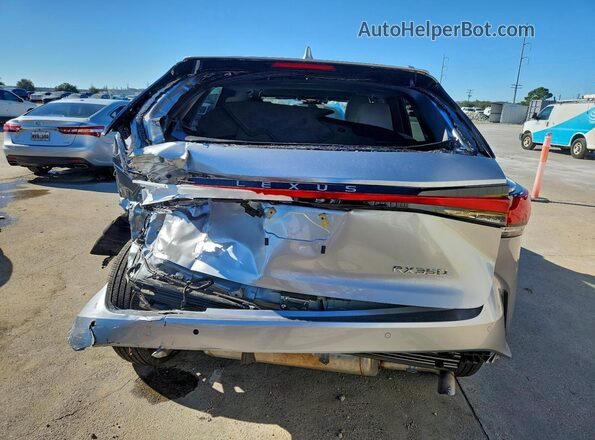 2T2BAMBAXRC049479 2024 LEXUS RX Silver Widok z tyłu