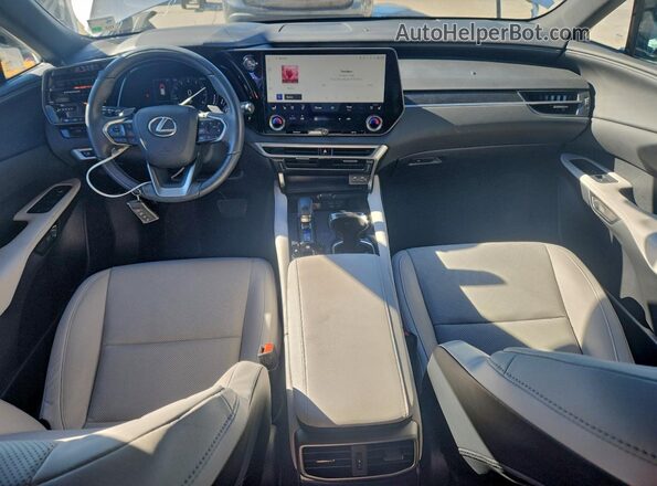 2T2BAMBAXRC049479 2024 LEXUS RX Silver Widok deski rozdzielczej