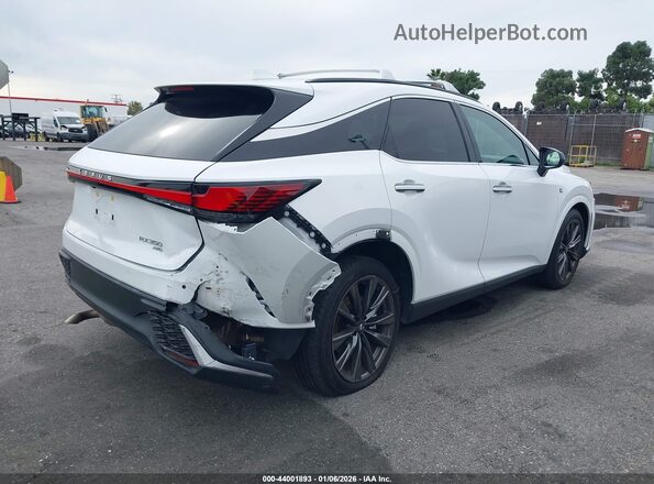 2T2BAMCA0PC015305 2023 LEXUS RX 350 White Trasero derecho