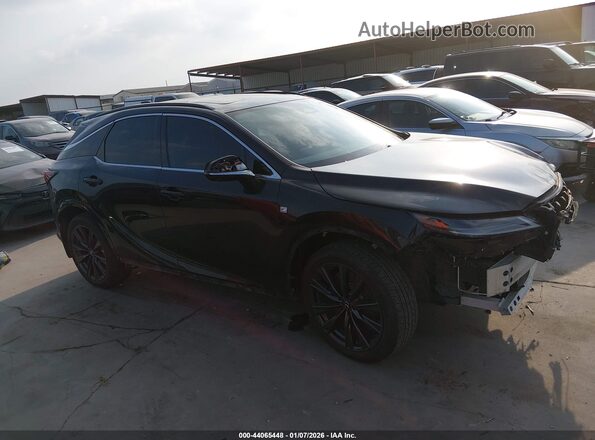 2T2BAMCA5RC057732 2024 LEXUS RX 350 Black Widok wnętrza z tyłu