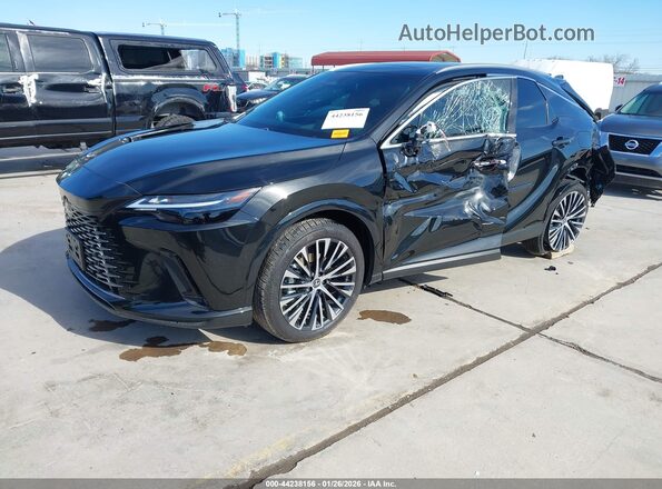 2T2BBMCA1SC072876 2025 LEXUS RX 350H Черный Передняя левая четверть