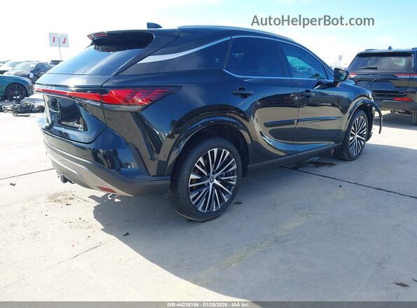 2T2BBMCA1SC072876 2025 LEXUS RX 350H Черный Задняя правая четверть