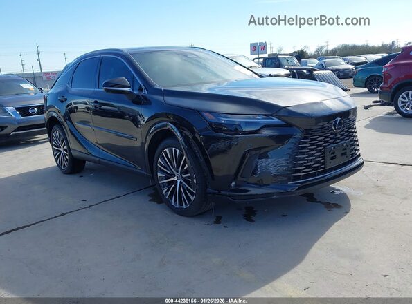 2T2BBMCA1SC072876 2025 LEXUS RX 350H Черный Передняя правая четверть