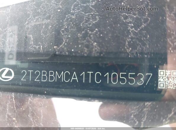 2T2BBMCA1TC105537 2026 LEXUS RX Белый 