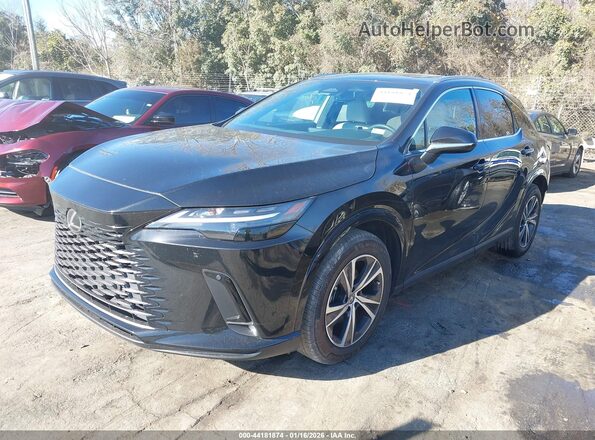 2T2BBMCA2PC010460 2023 LEXUS RX 350H Черный Передняя левая четверть